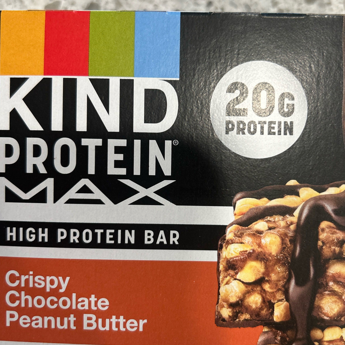 Kind Protein Max Crispy Chocolate Peanut Butter