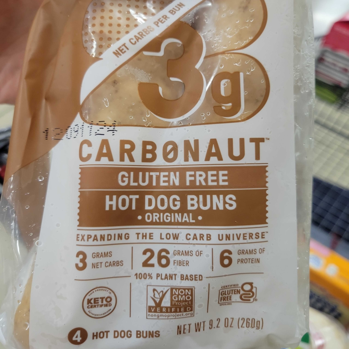 Carbonaut Hot Dog Buns - Original