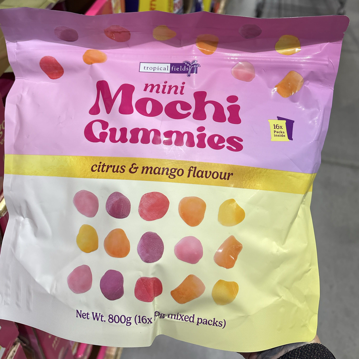 Tropical Fields Mini Mochi Gummies