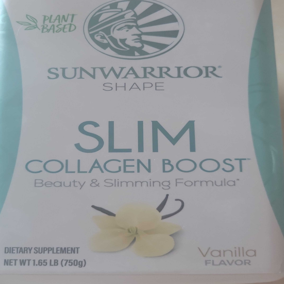 Sunwarrior Shape Collagen Boost Vanilla Flavor