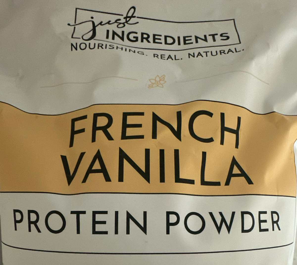 Just Ingredients French Vanilla Protein Powder