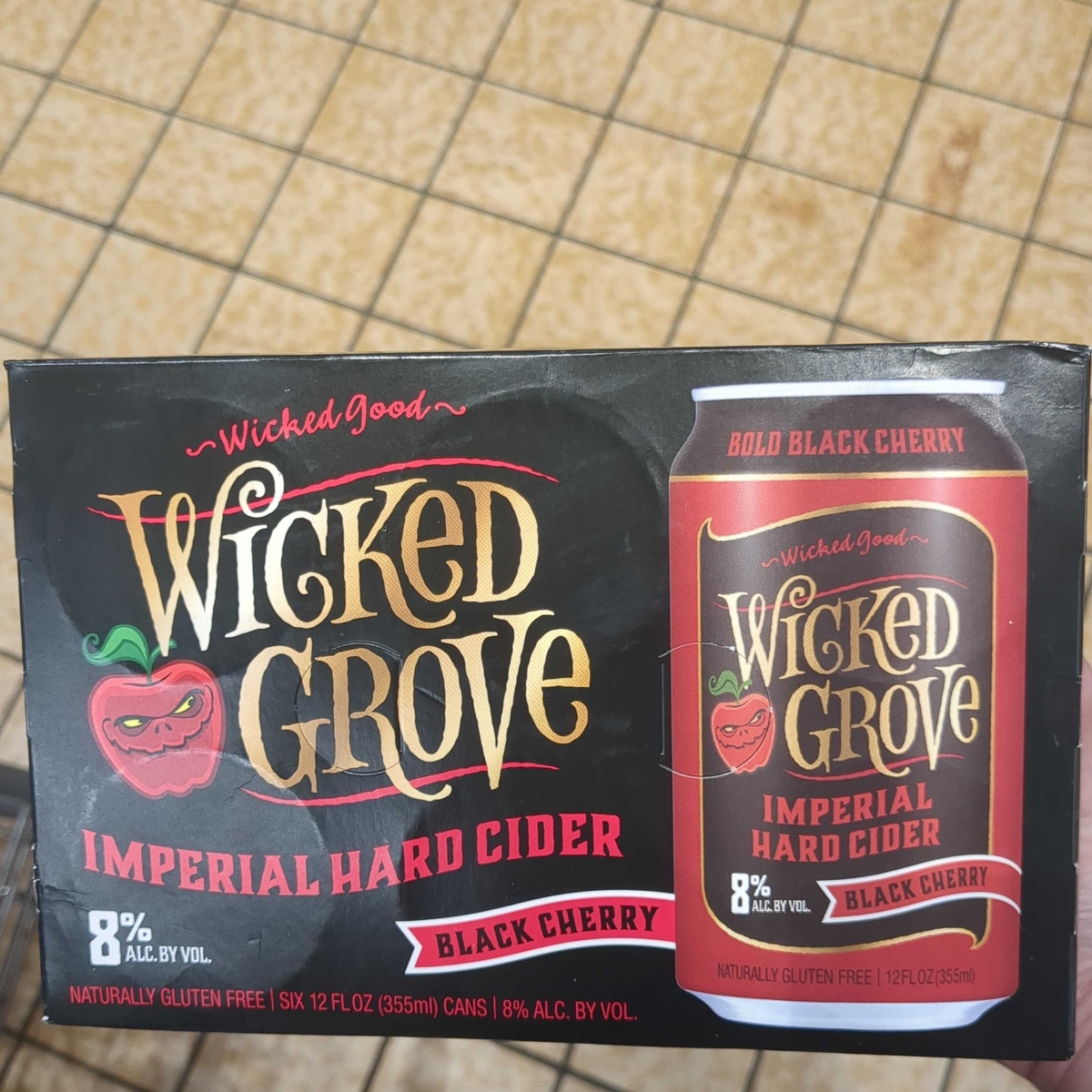 Wicked Grove Imperial Hard Cider Black Cherry