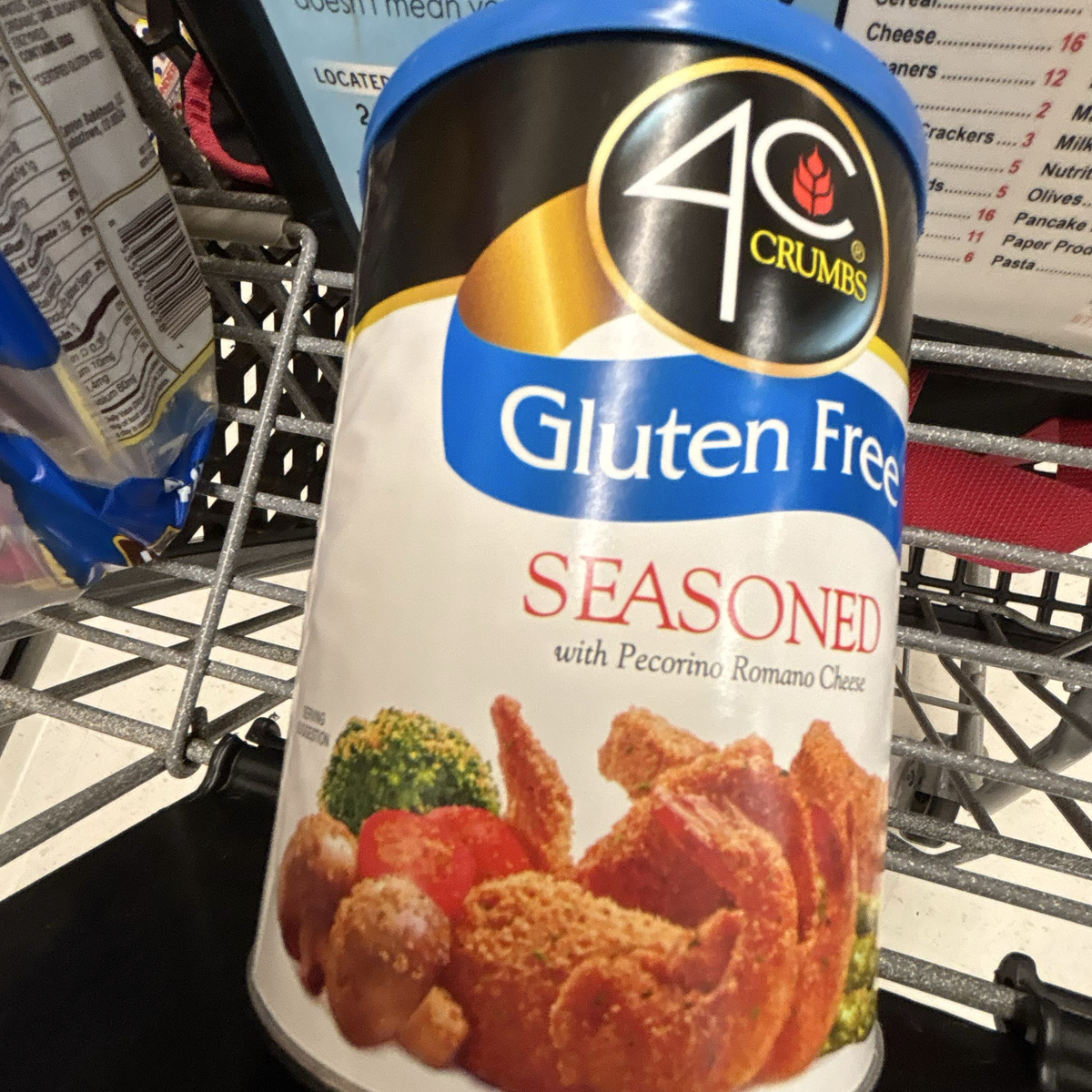 4C Crumbs Gluten Free Seasoned With Pecorino Romano Cheese