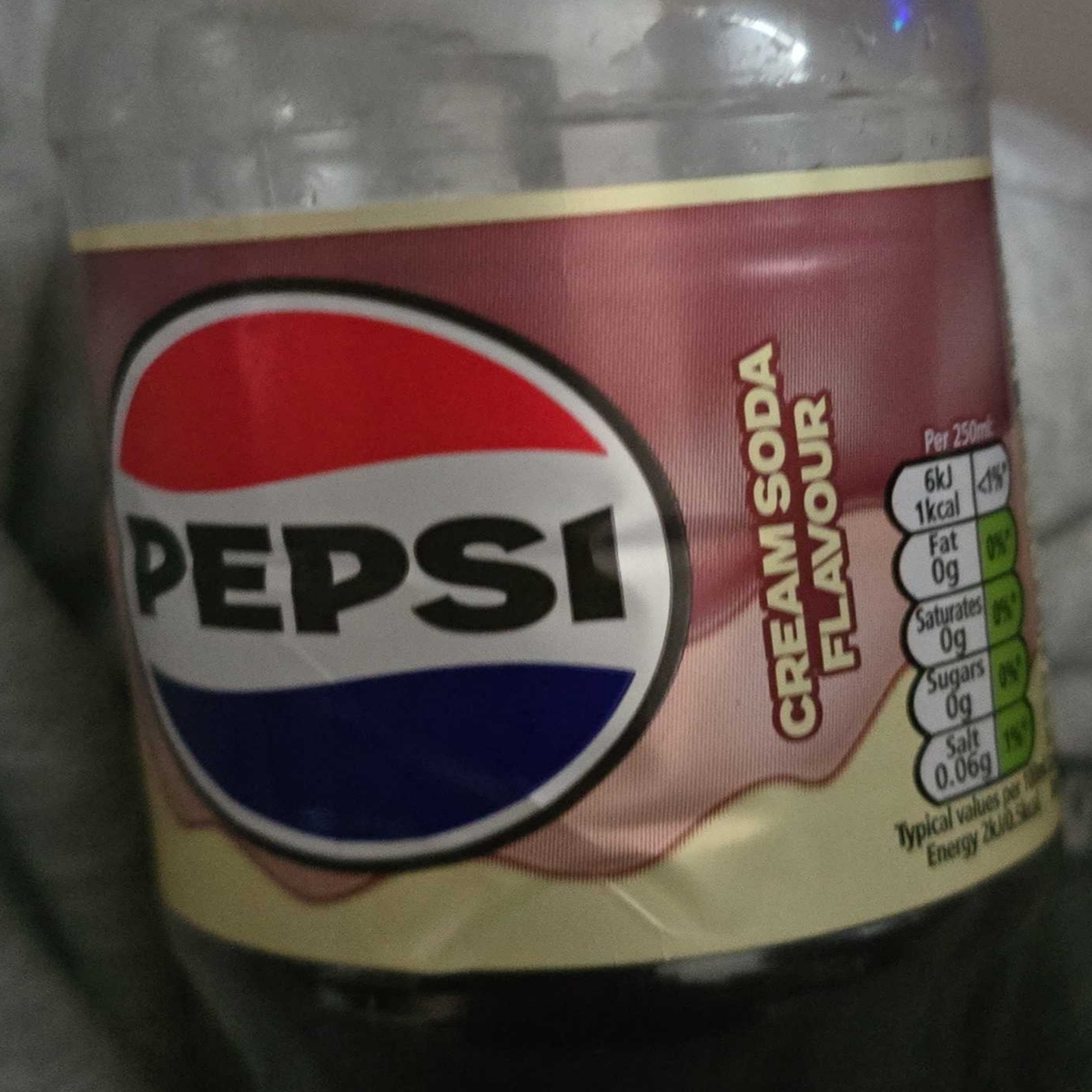 Pepsi Cream Soda Flavour