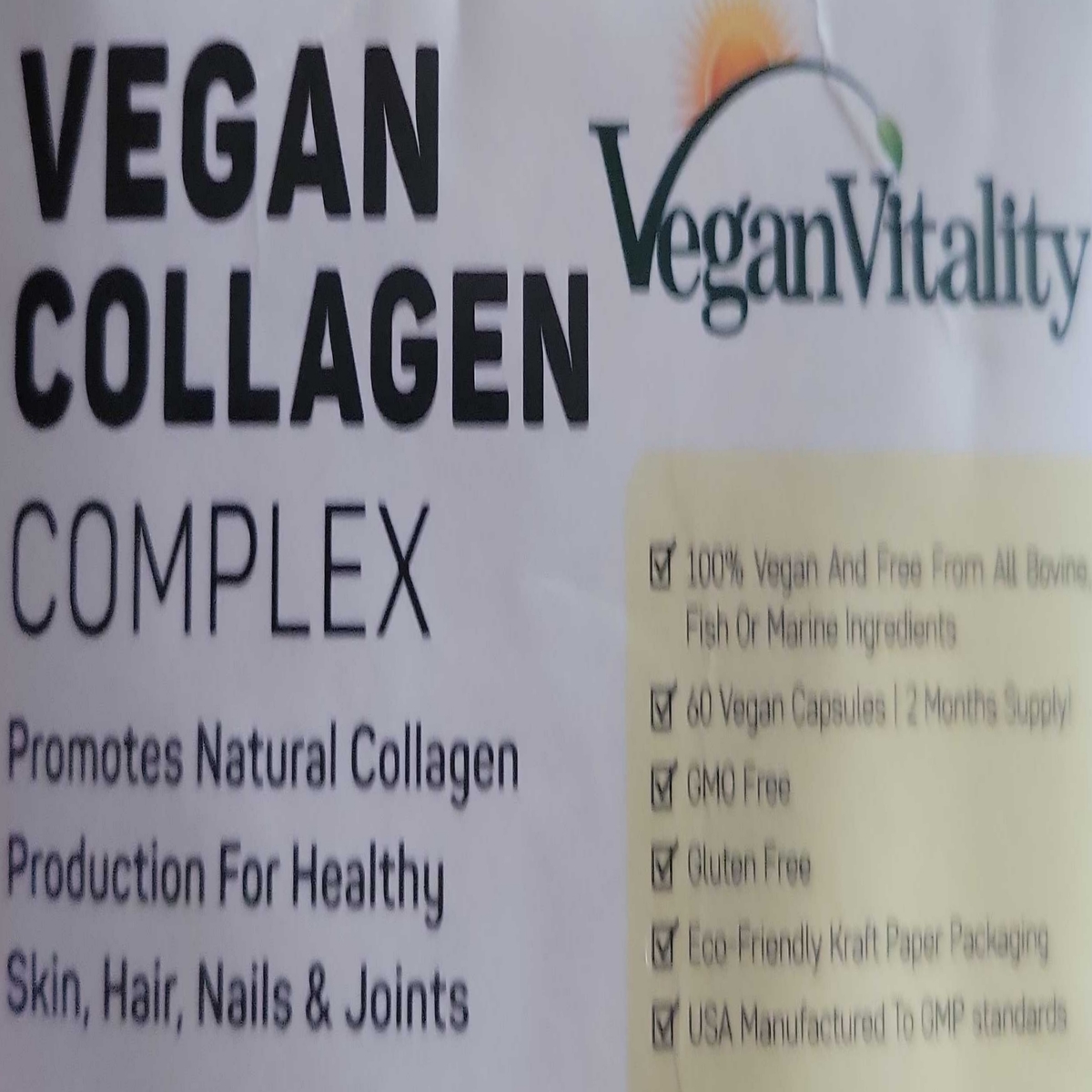 Vegan Vitality Vegan Collagen Complex