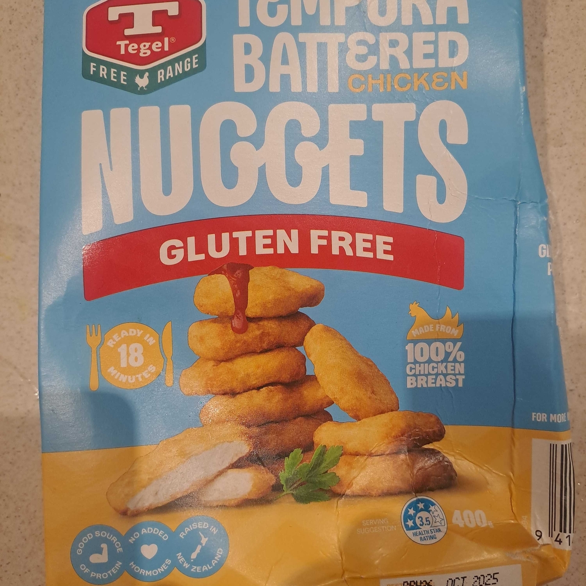 Tegel Tempura Battered Chicken Nuggets