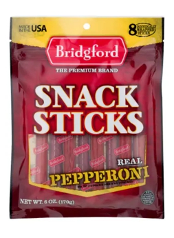 is bridgford pepperoni gluten free