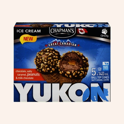 Chapman's Yukon Ice Cream Chocolate, Salty Caramel & Peanuts Ice