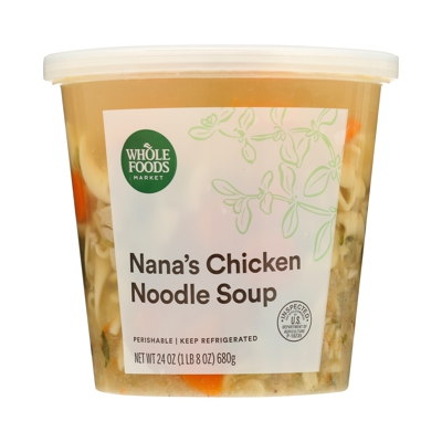 Diet info for Nana's Chicken Noodle Soup, 24 oz - Spoonful