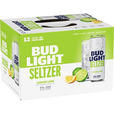 Bud Light Seltzer Lemon-Lime Can Portable Bluetooth Speaker