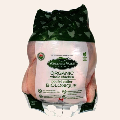 Organic Whole Chicken - Yorkshire Valley Farms