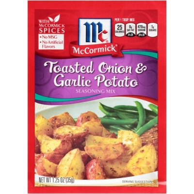  MCCORMICK Toasted Onion & Garlic Potato Seasoning