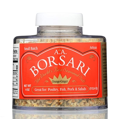 Diet info for Borsari Orange Ginger Seasoning All Natural