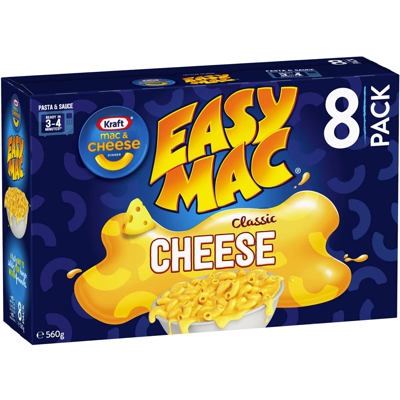 Kraft Mac & Cheese Macaroni Pasta Vegan Box 150g