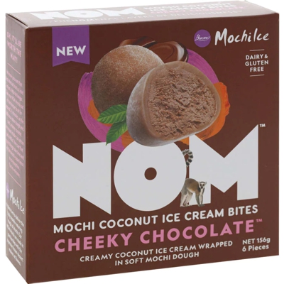 Is It Gluten Free Nom Mochi Coconut Ice Cream Bites Chocolate Dairy Gluten Free Spoonful App