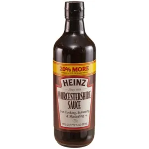 Heinz Worcestershire Sauce, 18 fl oz Bottle