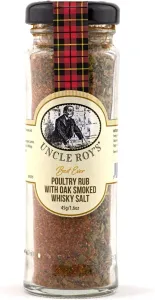 Uncle Roy's Best Ever Poultry Rub With Oak Smoked Whisky Salt