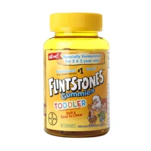 Flintstones Gummies Toddler Vitamins with Vitamins A C D B12 Zinc & more