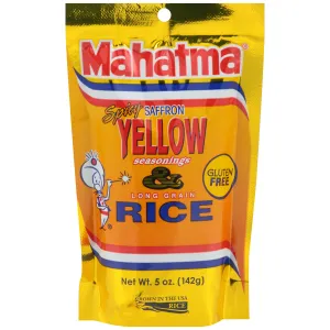 Mahatma Spicy Saffron Yellow Seasonings & Long Grain Rice