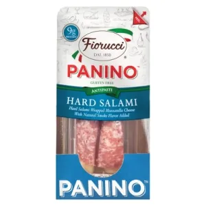 Diet info for Fiorucci Panino Hard Salami & Mozzarella Grab N Go - 1.5 ...