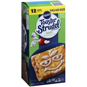 Is it Gluten Free Pillsbury Toaster Strudel Apple