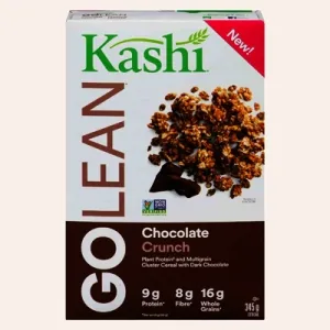 Chocolate Crunch Cereal, Vegan, Protein, Kashi GO®