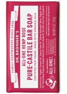 DR. BRONNER'S MAGIC SOAPS ALL-ONE HEMP ROSE PURE-CASTILE SOAP, 5 OZ