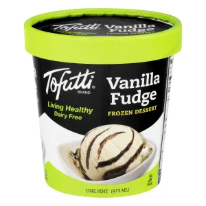 Tofutti Brand Vanilla Fudge Frozen Dessert