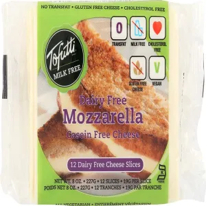 Tofutti Non-Dairy Soy MOzzarella Slices - 8 Oz