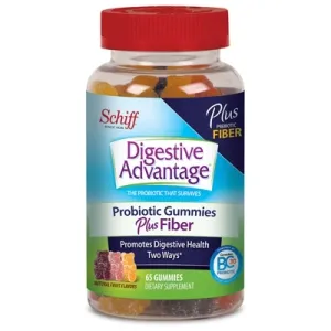 Digestive Advantage Prebiotic Fiber + Probiotic Digestive Health Gummies