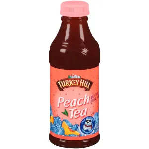 TURKEY HILL, PEACH TEA, PEACH