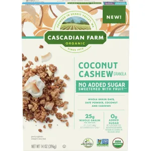 Cascadian Farm Organic Coconut Cashew Granola