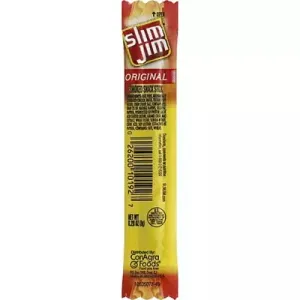 Slim Jim Snack-Sized Smoked Meat Stick, Original Flavor, .28 Oz. 120-Count