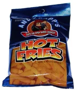 Andy Capp's Hot Fries Corn & Potato Snacks Reviews 2023