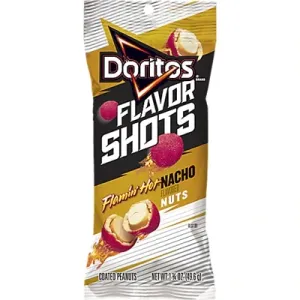 Doritos Shots Nuts Flamin Hot Nacho - 1.75 Oz