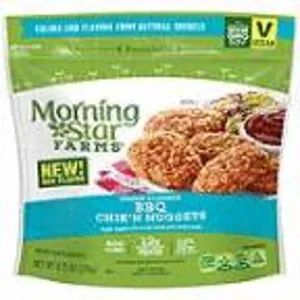 MorningStar Farms Veggie Classics Nuggets BBQ Chikn Vegan Bag 9.75oz