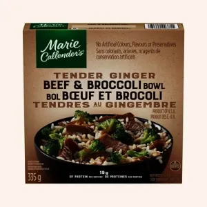 Marie Callender's Tender Ginger Beef And Broccoli Bowl