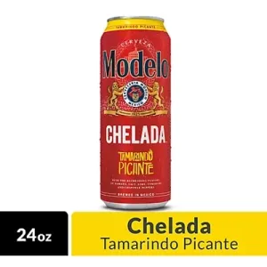 Modelo Chelada Beer Tamarindo Picante Mexican Import Flavored 3.2% ABV Cans - 24 Fl. Oz.