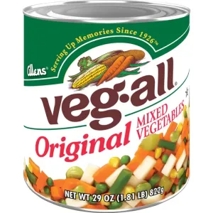 Veg-All Homestyle Large Cut Canned Vegetables, 29 oz Can