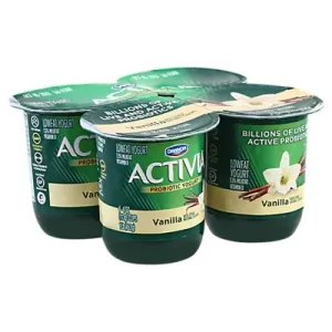 Activia Black Cherry Probiotic Low Fat Yogurt Cups, 4 ct / 4 oz - Foods Co.