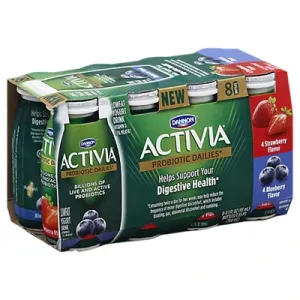 Activia + Immune System Support Strawberry Lowfat Yogurt Drink 3.1 oz  Bottles - Shop Yogurt at H-E-B