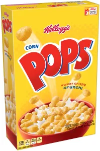 Kellogg's Corn Pops, Breakfast Cereal, Original, Excellent Source Of 7 Vitamins And Minerals, 10oz Box