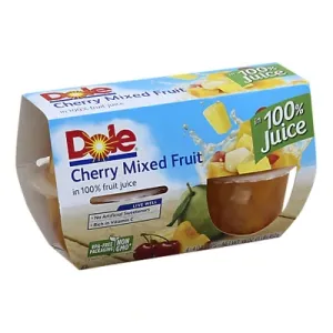 Dole Fruit Bowls - Cherry Mixed Fruit in 100% Juice