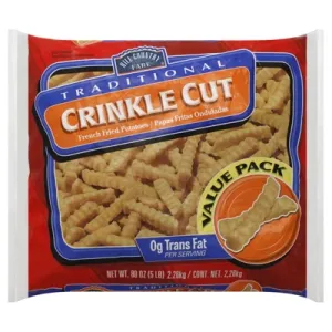 Kroger Crinkle Cut French Fries Bag 32 oz