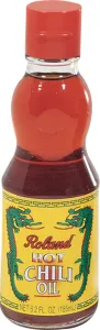 Roland Hot Chili Oil, 6.2 Oz