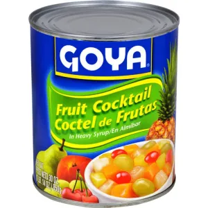 GOYA, FRUIT COCKTAIL IN HEAVY SYRUP
