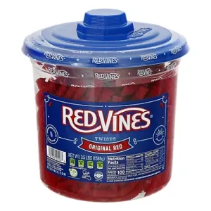 Red Vines® Original Red Licorice Twists, 3.5LB Jar