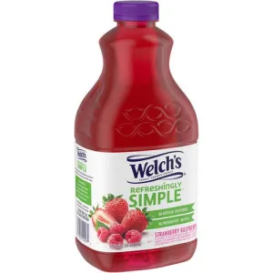 Welch Red Raspberry Gluten Free? Welch's Refreshingly Simple Strawberry Raspberry Flavored ...