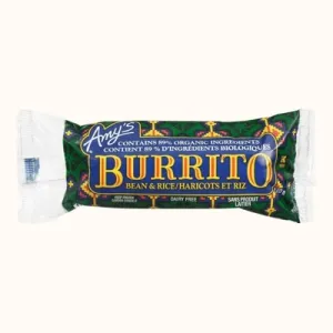 Amy's Organic Non Dairy Beans & Rice Burrito