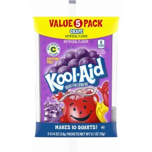 Kool-Aid Unsweetened Grape Powdered Soft Drink